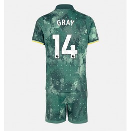 Tottenham Hotspur Archie Gray #14 Derde tenue Kids 2024-25 Korte Mouw (+ Korte broeken)